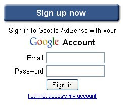 Sign Up Google Adsense