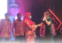 Walikota Eva Dwiana "Rindu Berat" Tampil di Expo
