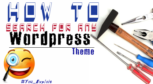 How to search for any Wordpress Theme