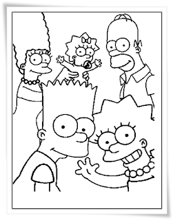 Ausmalbilder The Simpsons