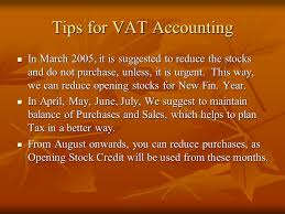 UAE VAT ACCOUNTING TIPS