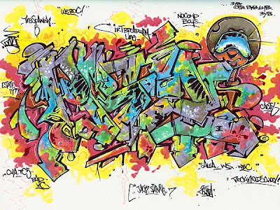 Graffiti Sketches,wildstyle graffiti