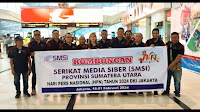 Rombongan Pengurus SMSI Sumut Hadiri HPN 2024 DKI Jakarta 