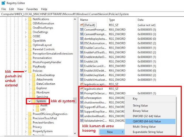 Cara mengatasi error 0x80004005 untuk Shared Folder di Windows 10