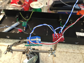 then soldered them together with precut jumper wires BALANCED-LINE VARIABLE ATTENUATOR