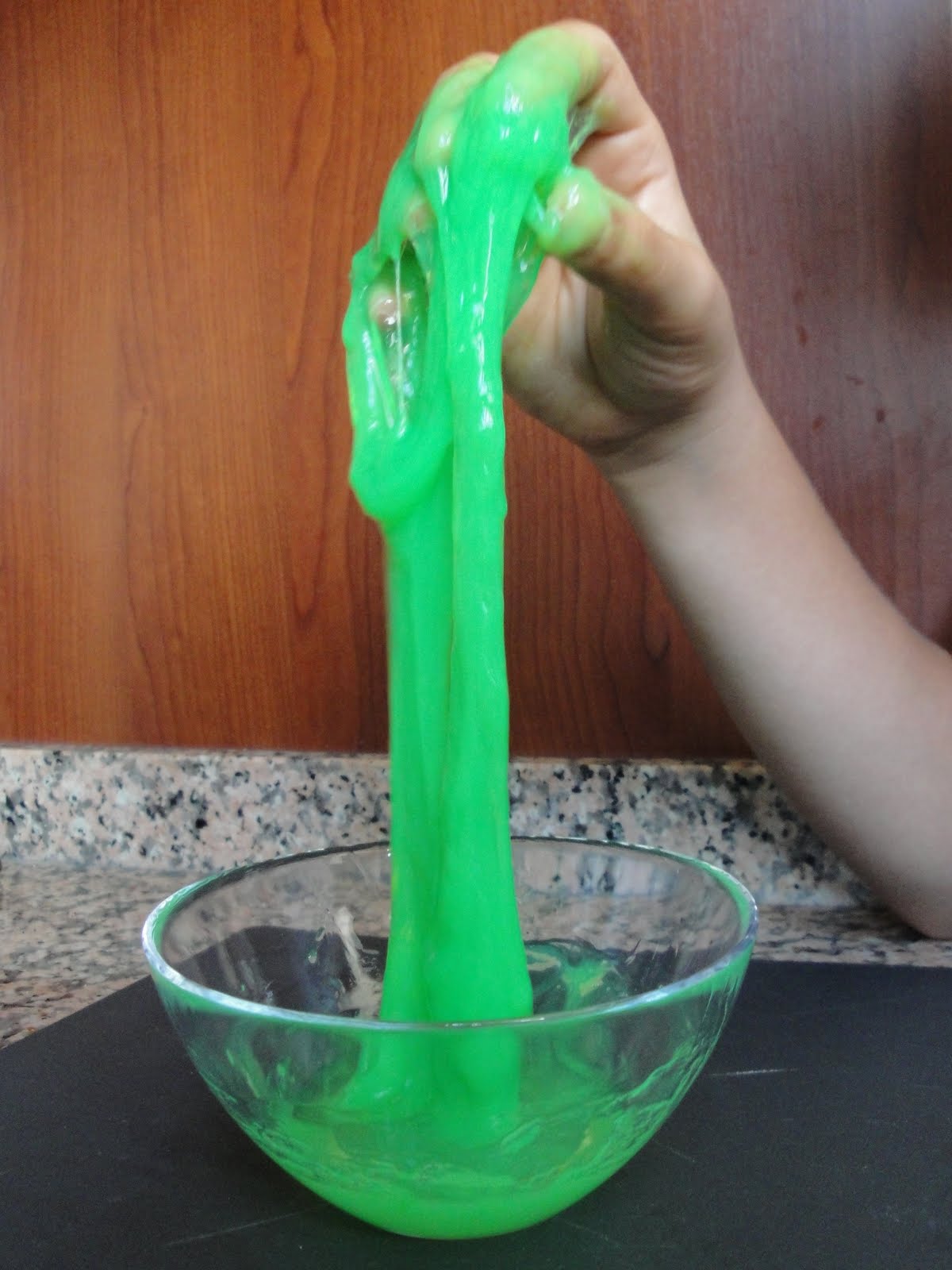 Today I learned Slime  is a mixture of PVA and Borax 