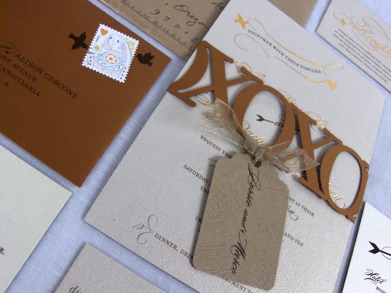 Long awaited surprise Alison 39s wedding invitations just arrived and they 39re