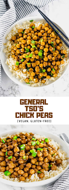 General Tso's Chick Peas (Vegan, Gluten-Free)