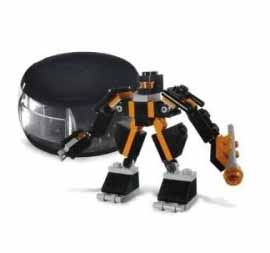 Black Robot Pod - Lego 4335