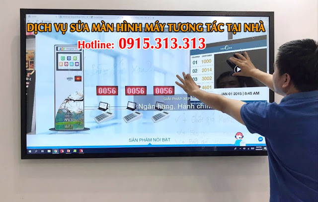 Sửa Màn Hình Máy Tương Tác Tại Nhà Thợ Giỏi Có Bảo Hành