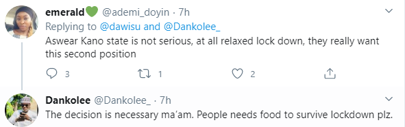 Nigerians react as Kano state government relaxes COVID-19 lockdown 