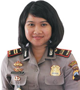 Biografi Profil Biodata Dhayita Daneswari - Kapolsek Termuda di Pulau Jawa