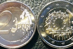 Spain 2 euro 2015 - 30 years of the EU flag