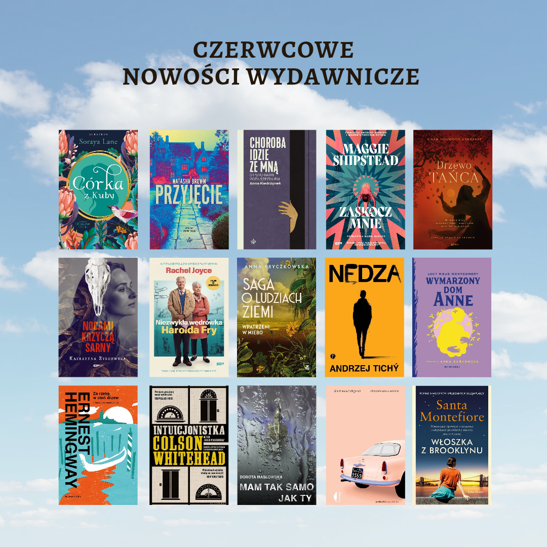 Książkowe nowości - czerwiec 2023