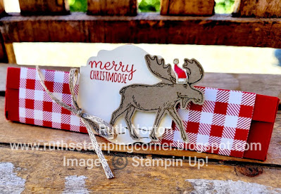 stampin up, merry moose