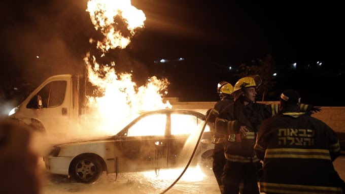 Terroristas palestinos ferem mulher com  cocktail Molotov 