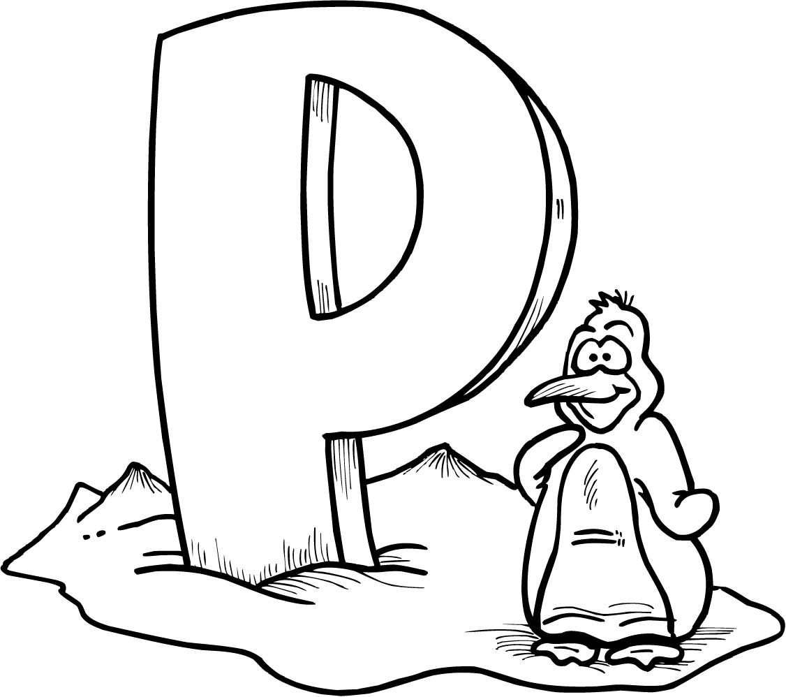  Printable Coloring Pages Letters 10