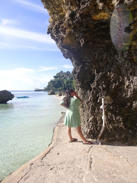 Girl in Lambros Point Station 1 Boracay