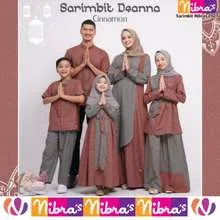 Baju Muslim Amp Muslimah Nibra S Original Model Terbaru Harga - Baju gamis couple keluarga