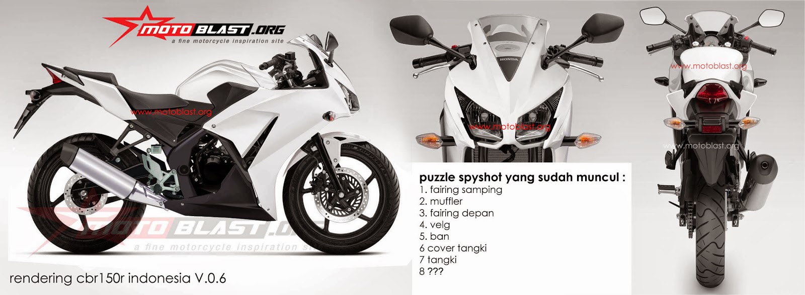 Honda New CBR 150 R 2014 Atau K45 Lokal Kalahkan Yamaha YZF R15