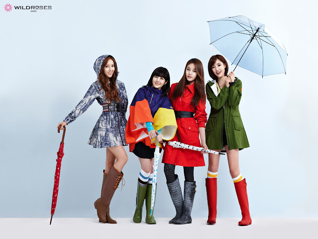 T-ara Wild Roses Wallpaper HD