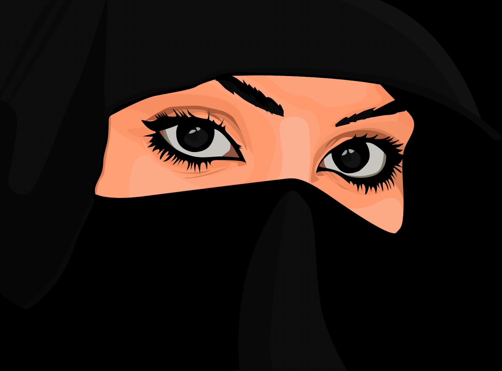 Gambar Animasi Wanita Muslima Galeri Kartun