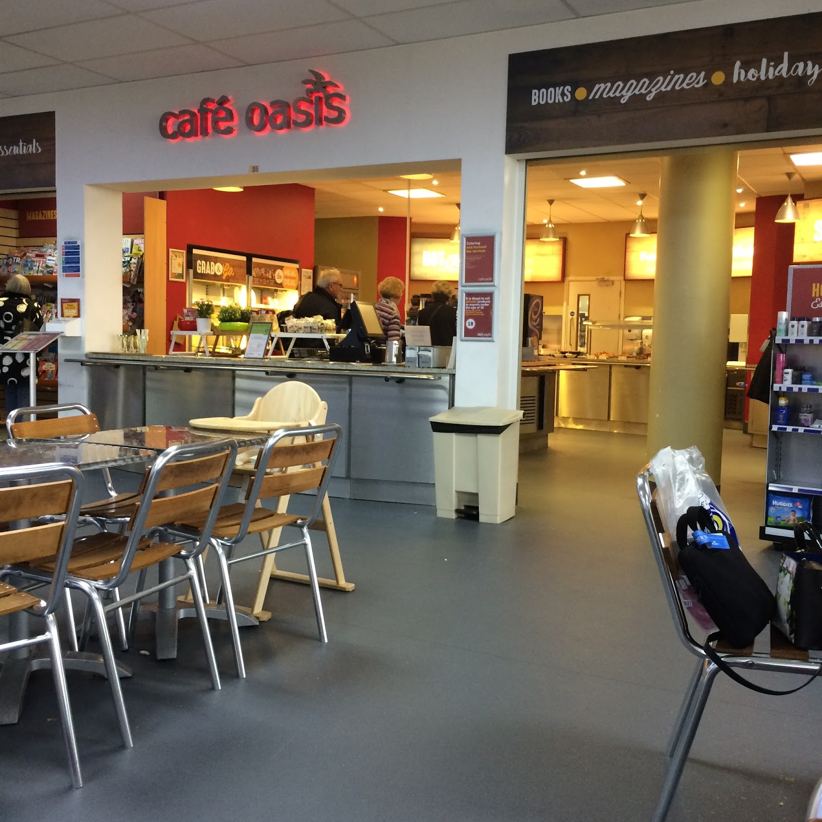 The Fry up Inspector Cafe  Oasis Norwich Airport 