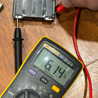 Tenavolt 1.5V LiIon rechargeable AAs x4: 6.14V