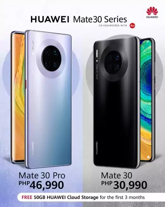 Huawei Mate 30 Pro and Mate 30 Price Drop