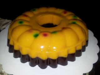 DUHAI HATI: Puding Jagung Lapis Coklat