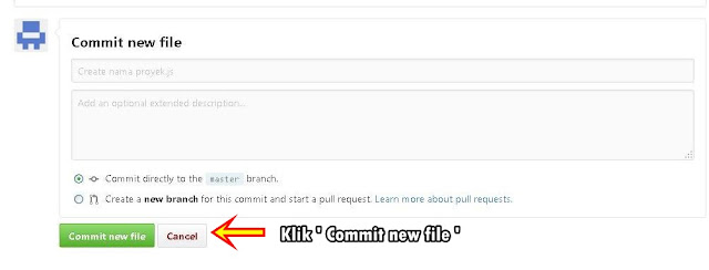 Cara Upload File Javascript dan CSS Ke Github