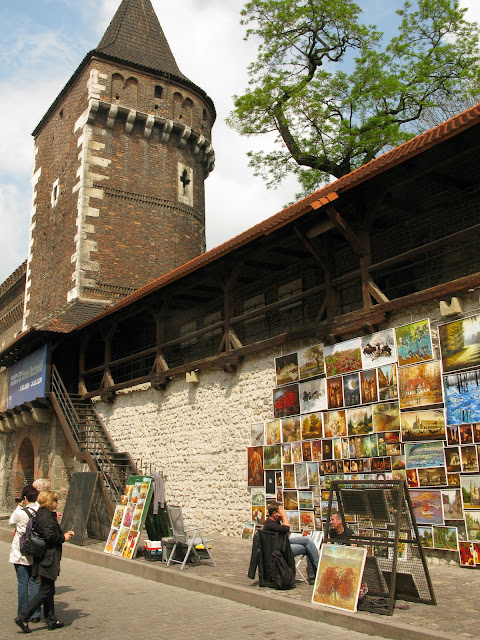 Poland, Krakow, cityscape