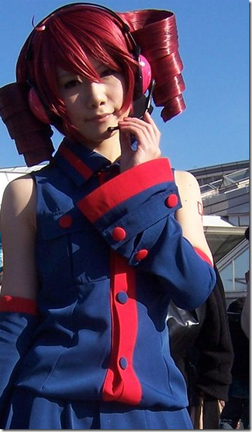 unknown cosplay 93 - japan winter comiket 2010 / utauloid cosplay - kasane teto