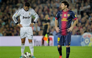 Cristiano Ronaldo y Lionel Messi, los mejores futbolistas activos que actualmente existen. Las mas grandes rivalidades deportivas del mundo