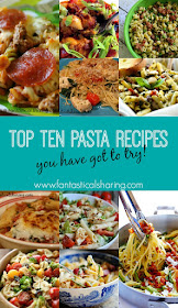 Top Ten Pasta Recipes You Have Got to Try! // www.fantasticalsharing.com // #pasta #recipes #topten #fantasticalfriday #maindish #sidedish
