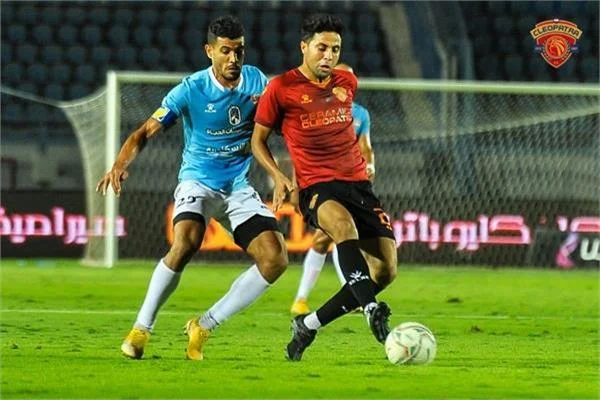 غزل المحلة يتعادل مع سيراميكا بدون أهداف في الدوري المصري