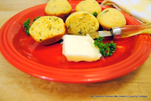 Rosemary-Orange Cornbread Bites at Miz Helen's Country Cottage