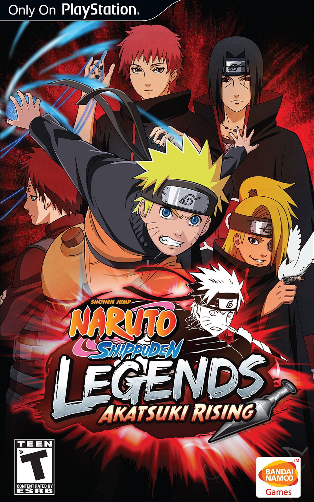 Naruto Shippuden Legend Akatsuki Rising Download ISO PSP