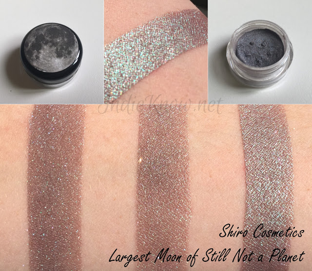 Shiro Cosmetics Color of the Month COTM Largest Moon of Still Not A Planet