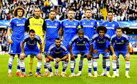 CHELSEA F. C. - Londres, Inglaterra - Temporada 2013-14 - David Luiz, Schwarzer, Ivanovic, John Terry, Gary Cahill y Fernando Torres; Azpilicueta, Ashley Cole, Ramires, William y Eden Hazard - CHELSEA F. C. 1 (Fernando Torres) ATLÉTICO DE MADRID 3 (Adrián, Diego Costa y Arda Turan) - 30/04/2014 - UEFA Champions League, semifinal, partido de vuelta - Londres, Inglaterra, Stamford Bridge - El Atlético se clasifica para la final