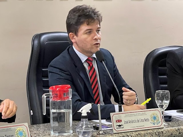 Vereador Netto Lima assume a Presidência da Câmara Municipal de Santa Luzia para o biênio 2023-2024