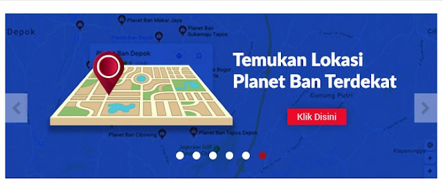 lokasi planet ban terdekat