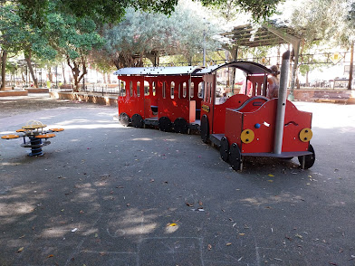 Parque de la Estacioneta, tren