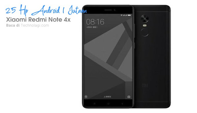 Xiaomi Redmi Note 4x harga 1 jutaan