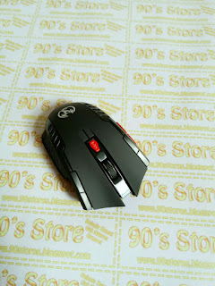 Mediatech LYON X-2 Wireless Gaming Mouse Hitam