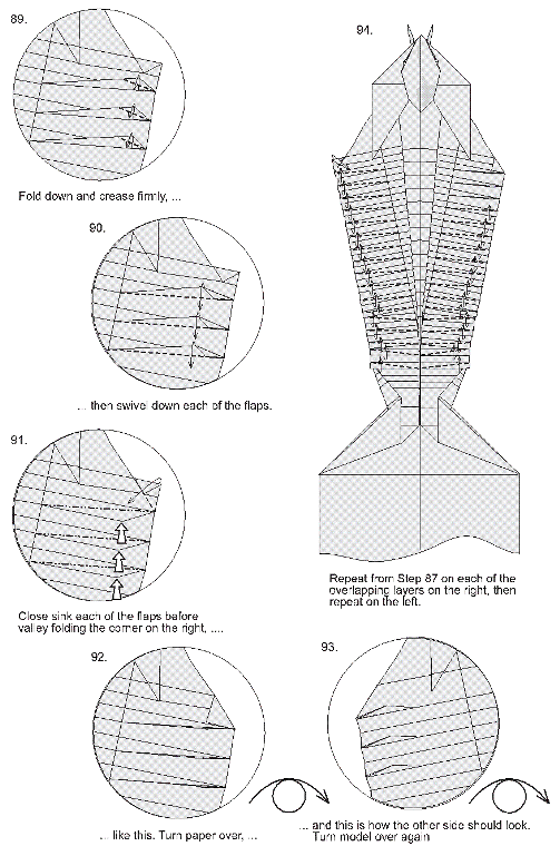 Origami Instructions King Cobra