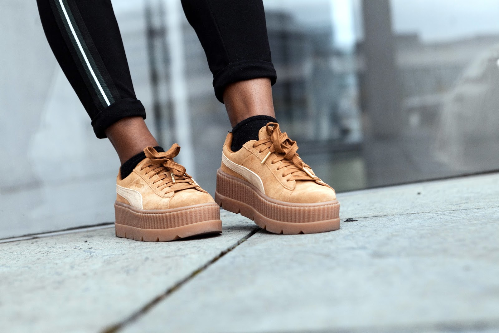 Fabeau Trends Outfit Fenty Puma Creepers