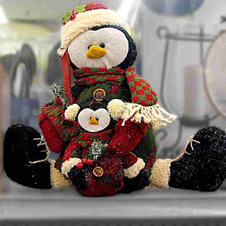 Stuffed Christmas Penguin 2 - (c)David Ocker