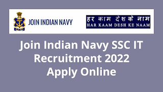 Indian Navy SSC Officer Jobs