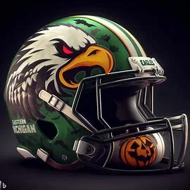 Eastern Michigan Eagles Halloween Concept Helmets